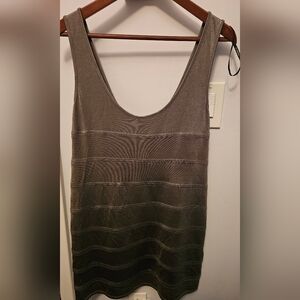 Women's Sleeveless Dress - Silver